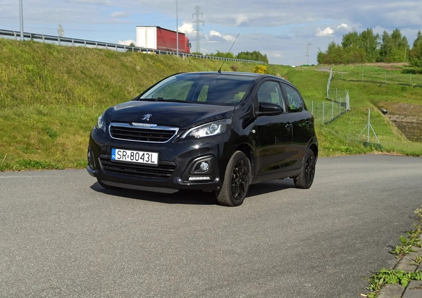Peugeot 108 cena 22500 przebieg: 85000, rok produkcji 2014 z Rybnik małe 79